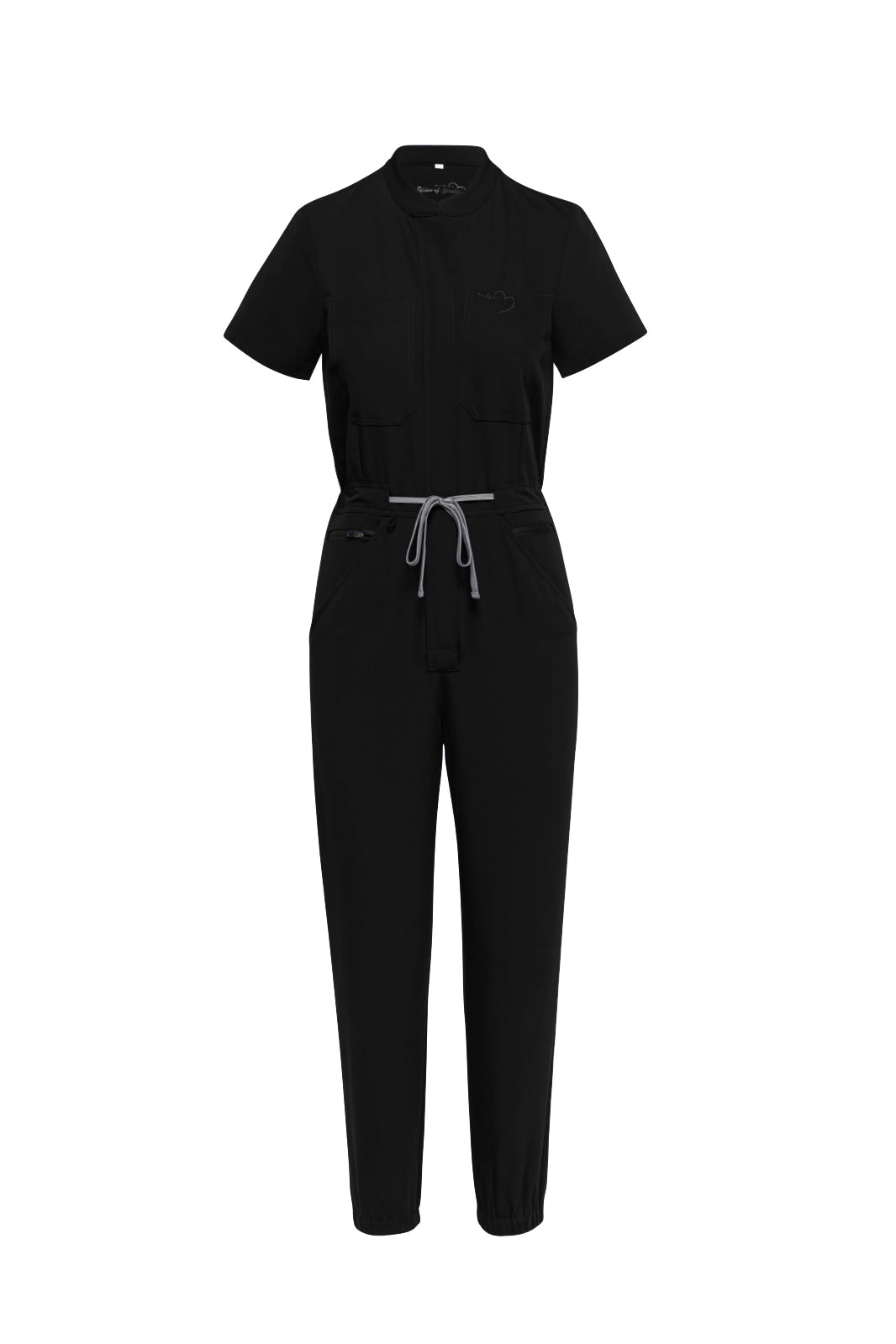 Black Scrubs Jumpsuit - House Of Scrubs Romper for women