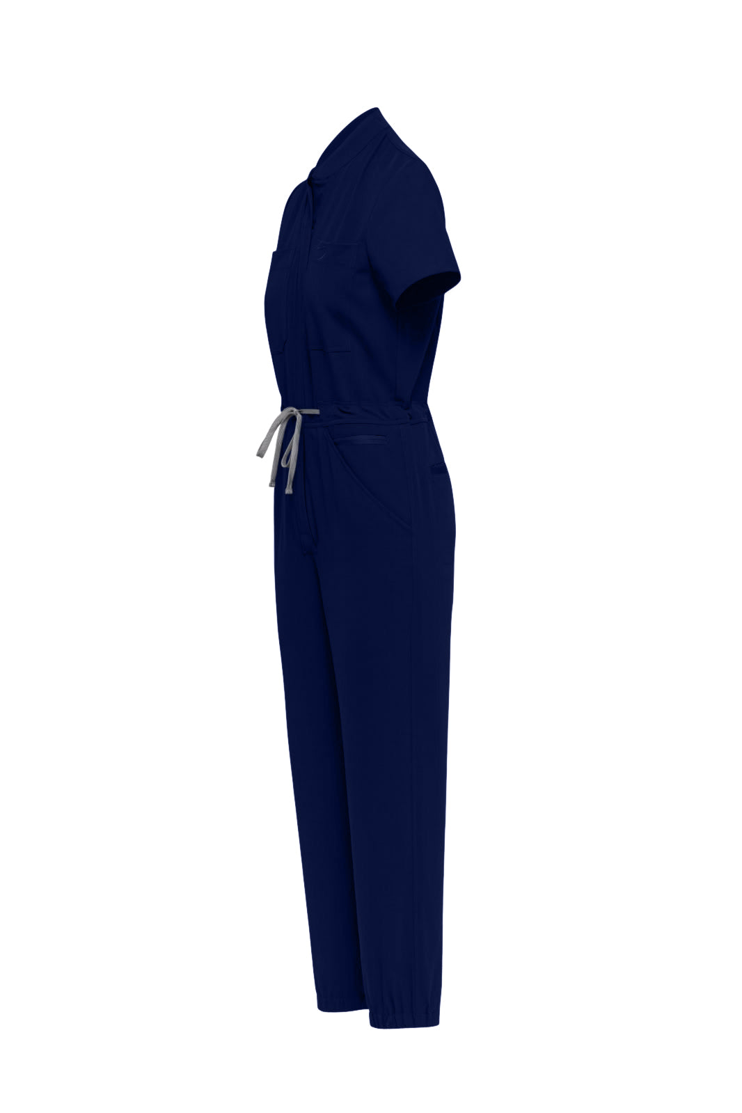 Navy Scrubs Romper for Women