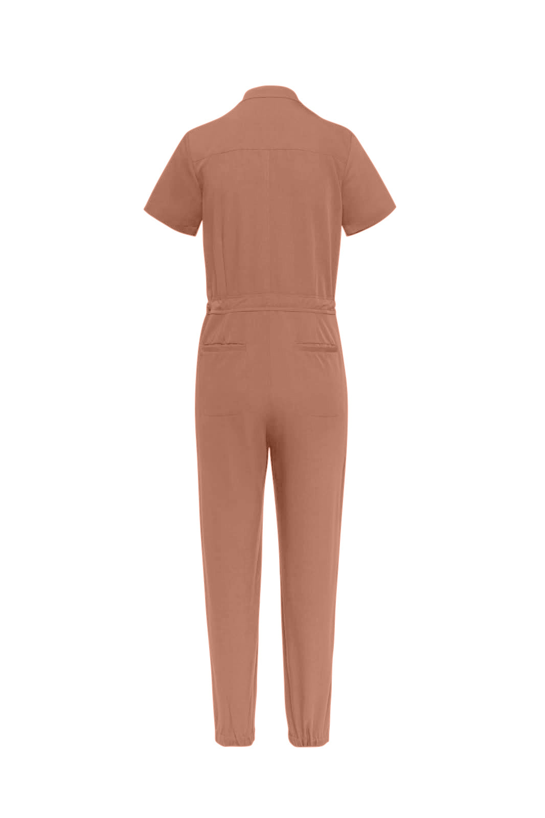 Salmon Pink Scrubs Romper House of Scrubs Romper for Women