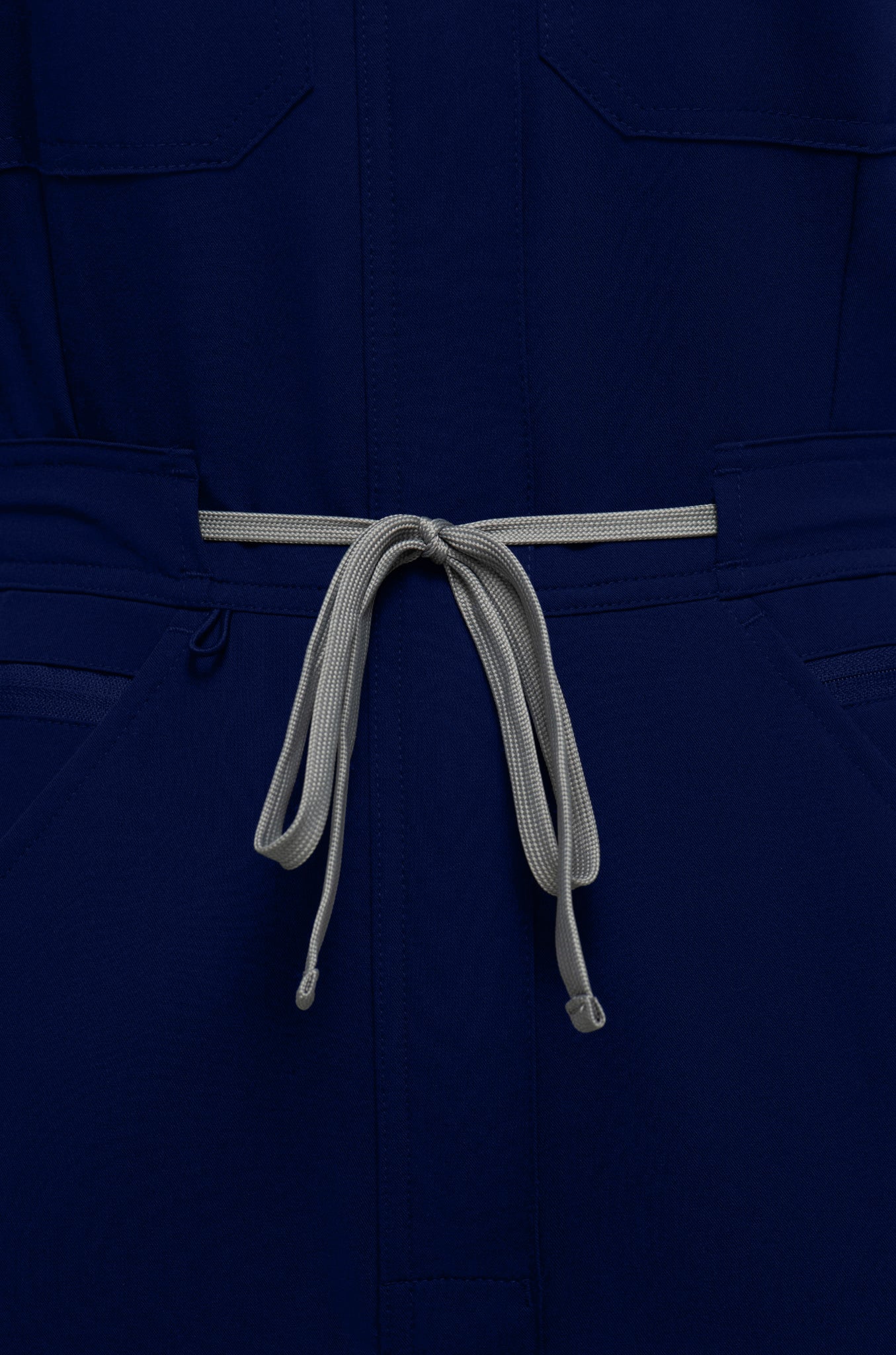 Navy Scrubs Romper for Women