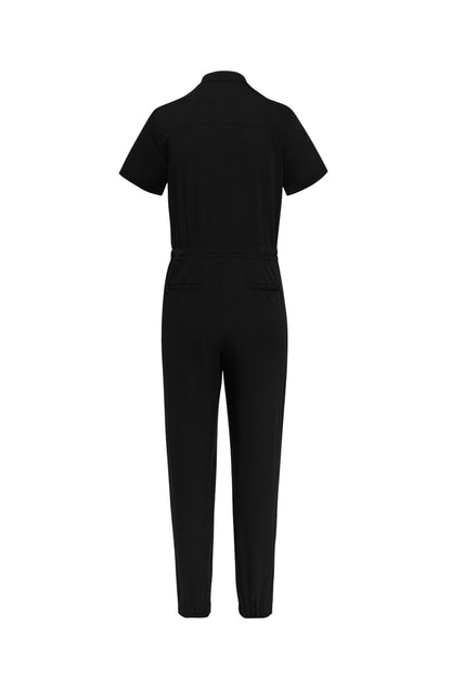 Black Scrubs Jumpsuit - House Of Scrubs Romper for women