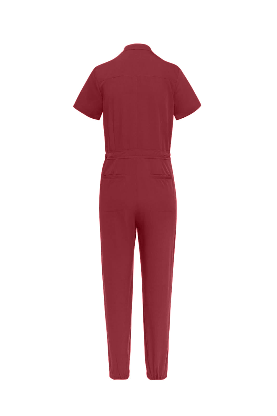 House Scrubs Romper for Women Burgundy