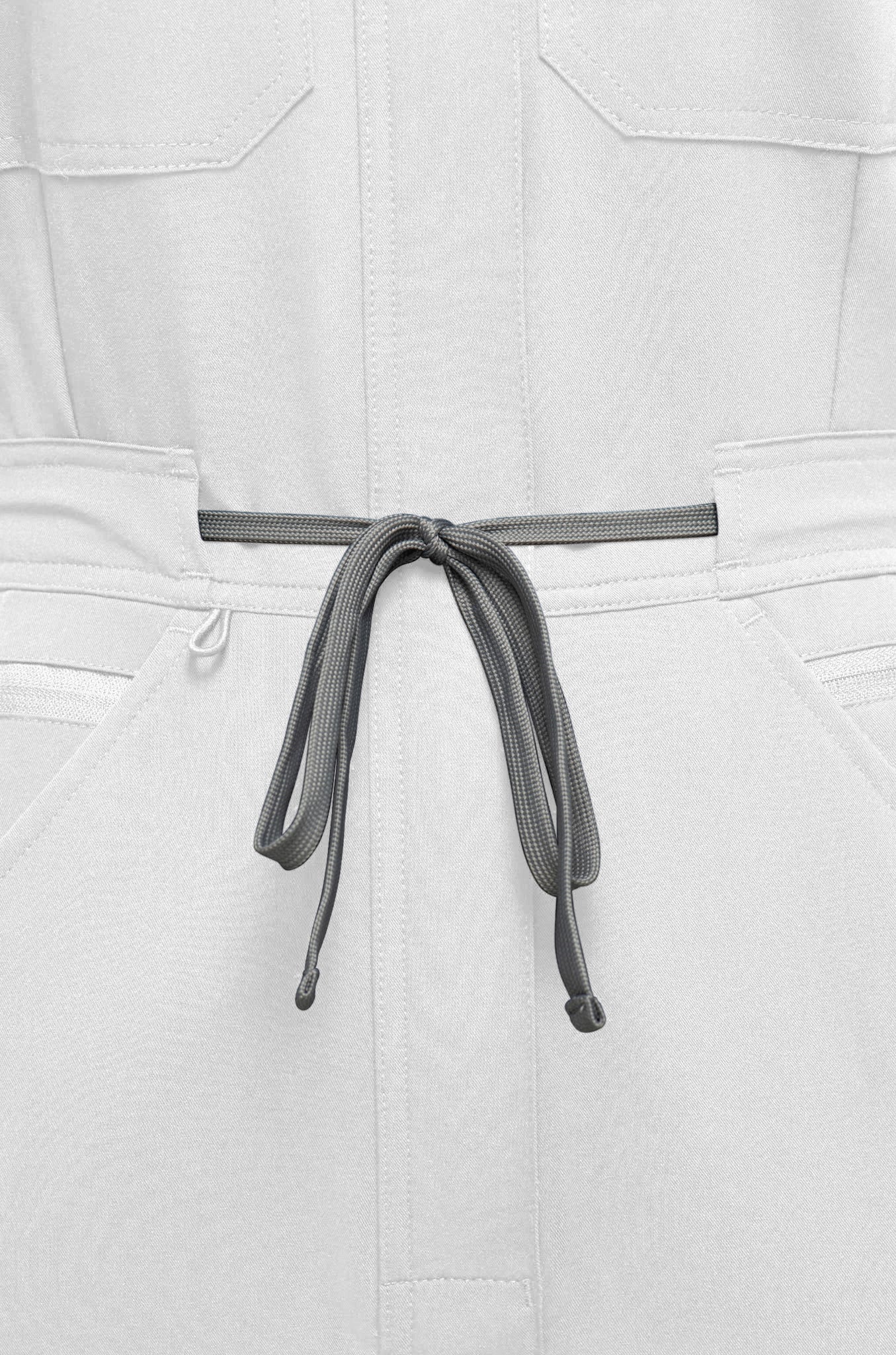 House Of Scrubs Romper For Women (White) White Scrubs Romper for women