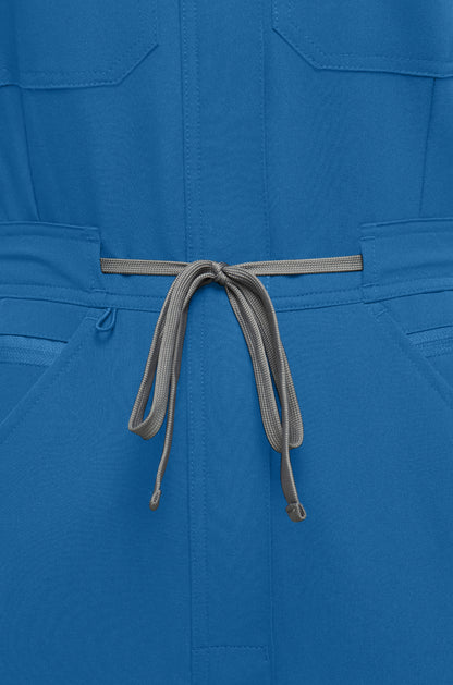 Teal Scrubs Romper - House Of Scrubs Romper for women