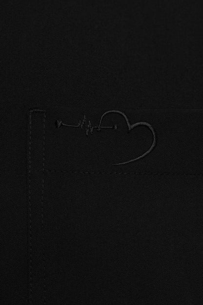 Black Scrubs Jumpsuit - House Of Scrubs Romper for women