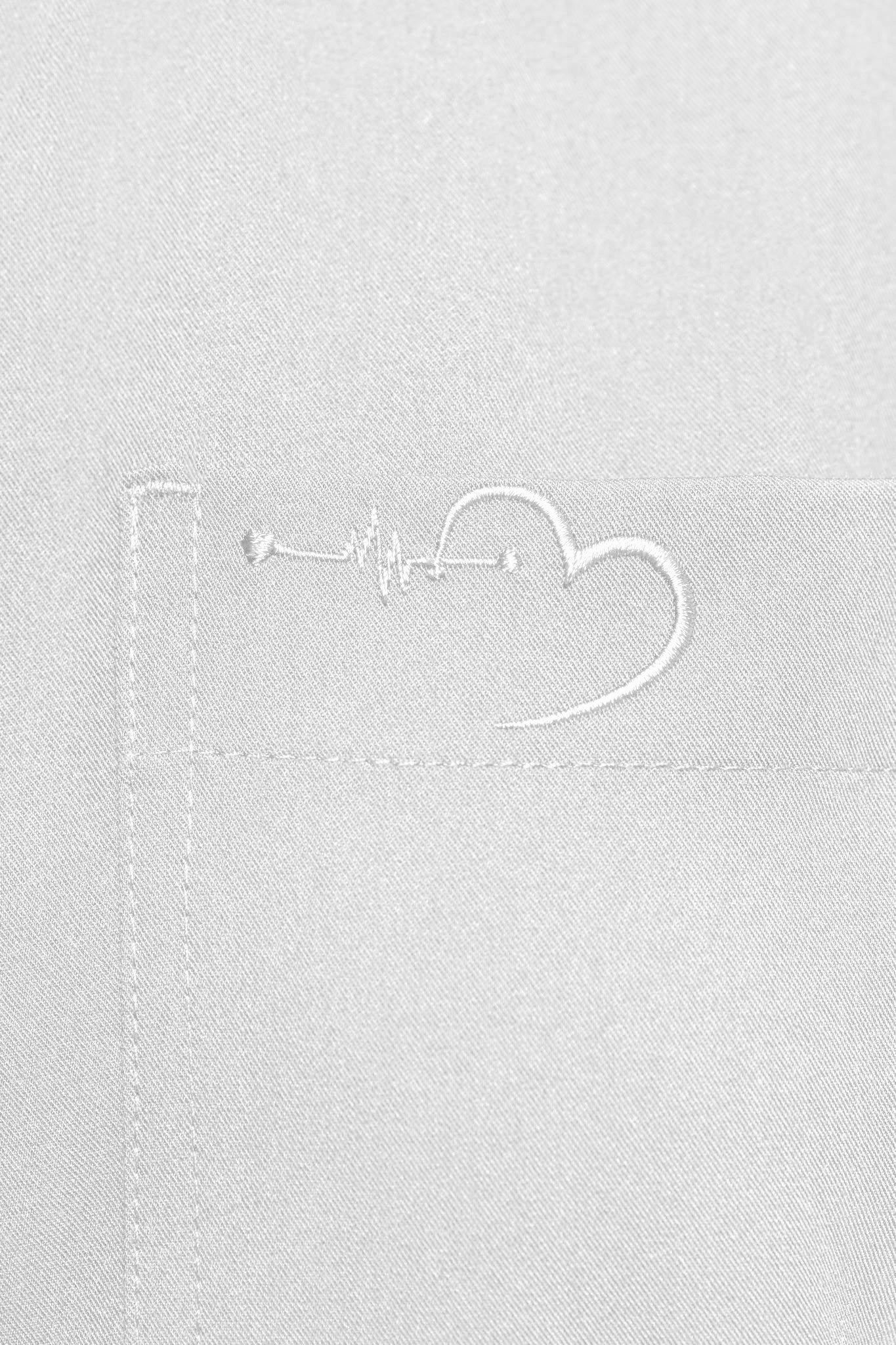 House Of Scrubs Romper For Women (White) White Scrubs Romper for women