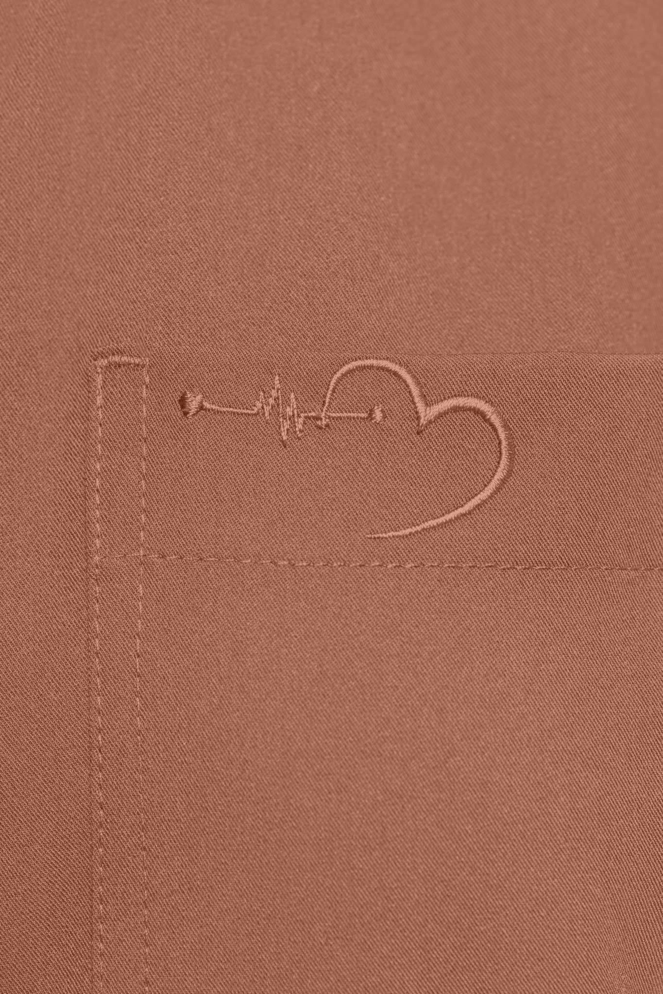 Salmon Pink Scrubs Romper House of Scrubs Romper for Women