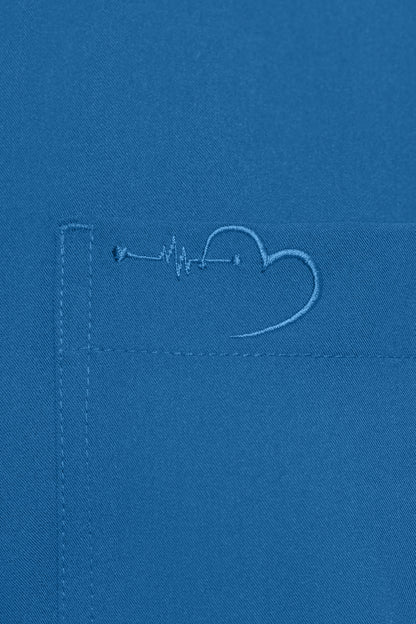 Teal Scrubs Romper - House Of Scrubs Romper for women