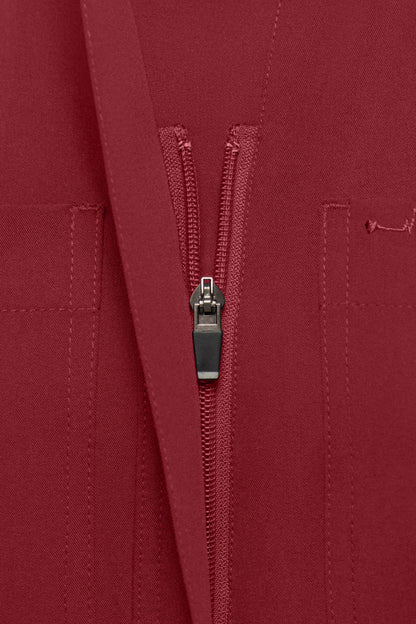 House Scrubs Romper for Women Burgundy