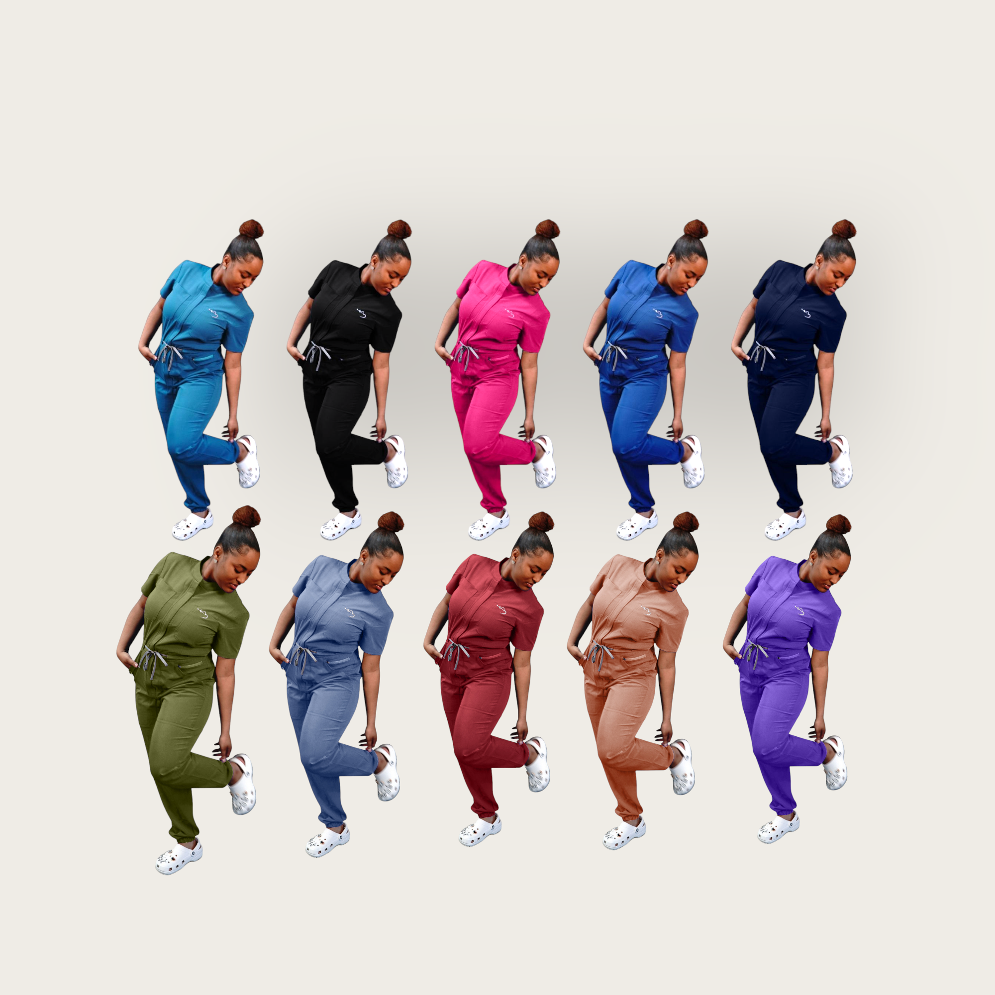 House Of Scrubs Romper for women