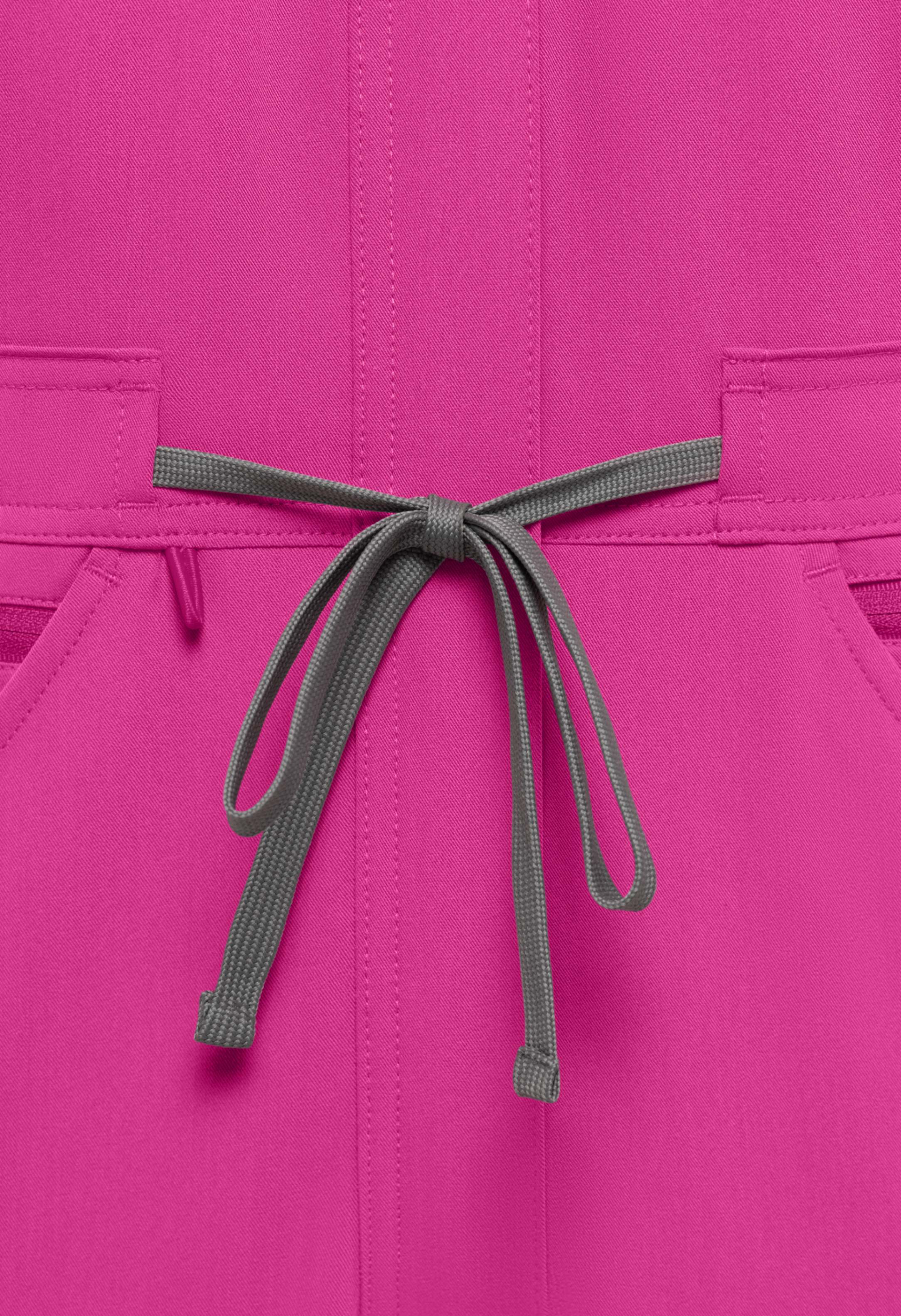 Bubblegum Scrubs Romper – Ribbed Bottom Scrub Jumpsuit for Women