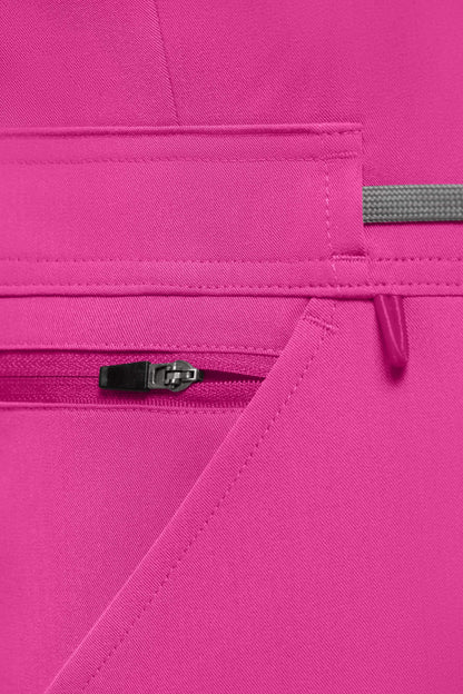 Bubblegum Scrubs Romper – Ribbed Bottom Scrub Jumpsuit for Women